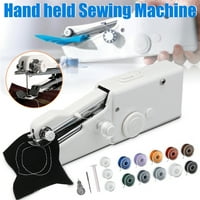 Hot Mini Multifunction Home Travel Portable Cordless Hand-held Sewing Machine TX